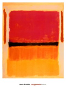 Mark Rothko, Untitled (Violet, Black, Orange, Yellow on White and Red), 1949. Source: The Guggenheim Museum.