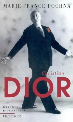 The dapper Dior on the cover of the biography by Marie-France Pochna