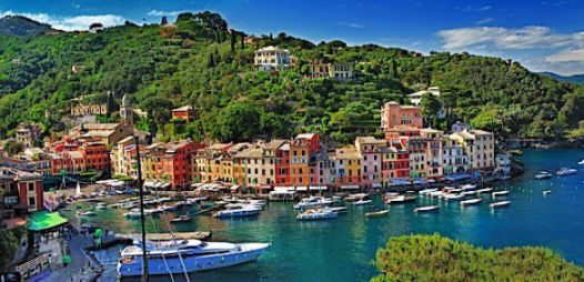 Portofino on the Italian Riviera. Source: yachtcharterfleet.com