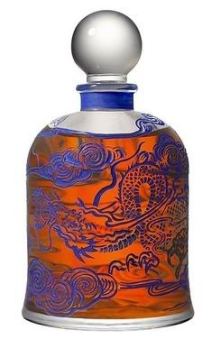 Rare, limited edition, Dragon Bell Jar for Mandarine Mandarin. Source: Serge Lutens Facebook. 