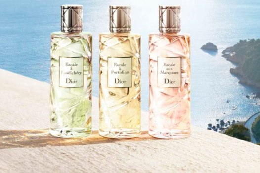 Three of the four Escale fragrances. Source: mujerglobal.com