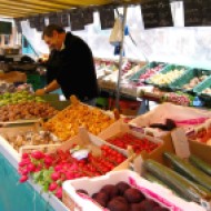 Another one of the fresh produce stalls.