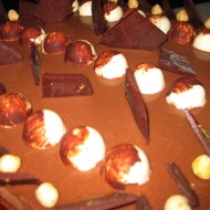Hazelnut chocolate mousse torte on Sunday night